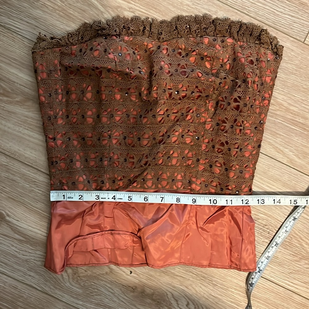 Vintage 1950s 2 piece lace skirt set - Picture 13 of 14